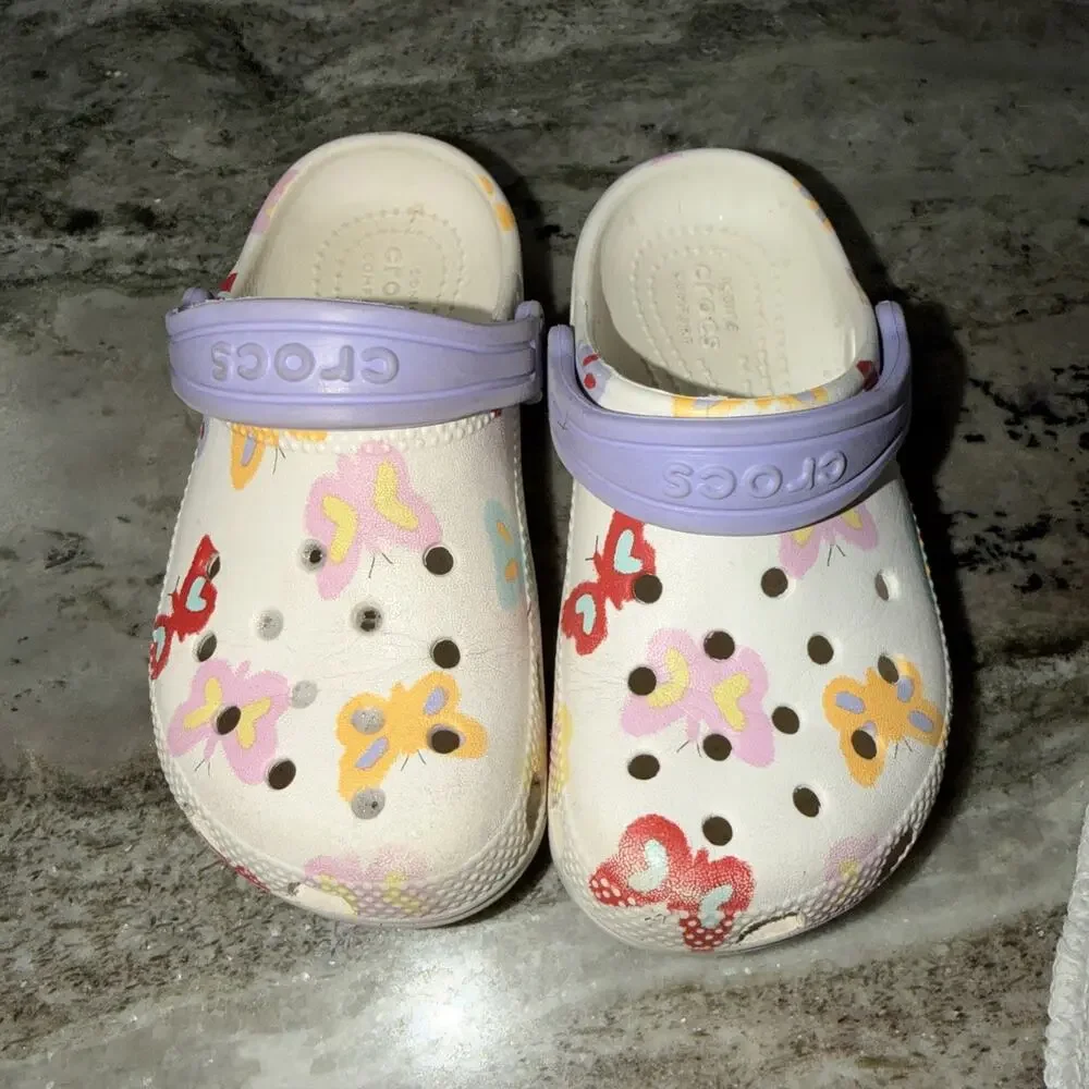 Kids Classic Croc Butterfly Clog Size 10 SRD